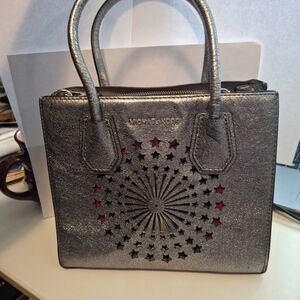 Michael Kors Silver Handbag